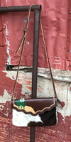 Cactus Getaway Cowhide  Purse