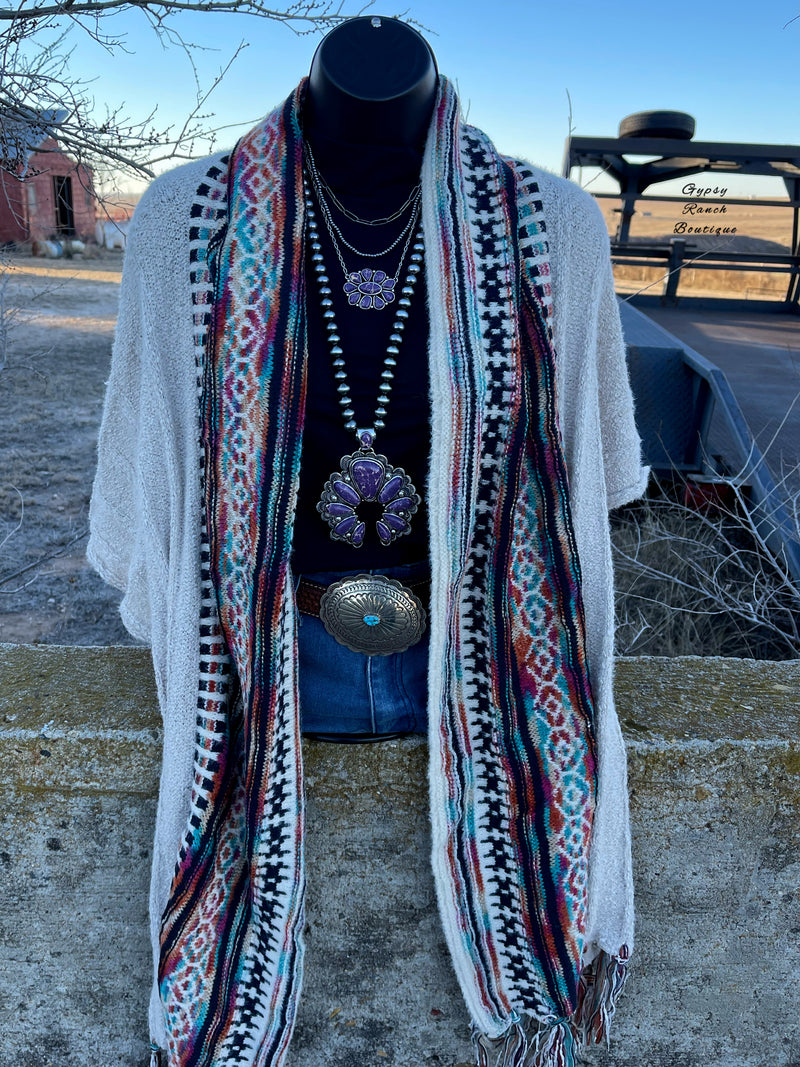 Blane Aztec Cardigan - Also in Plus Size