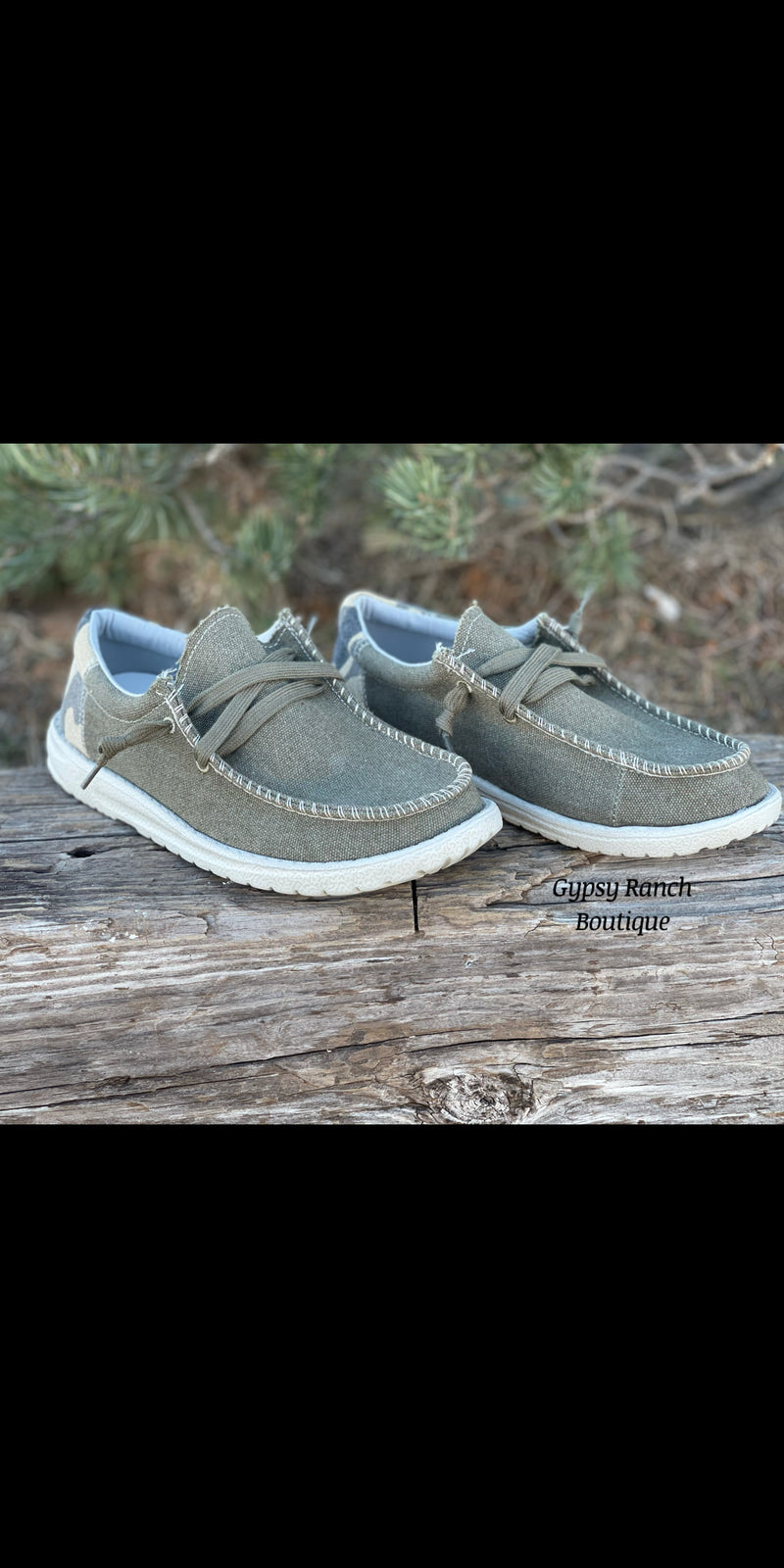 Men’s - Olive & Camo Cade Very G Shoes