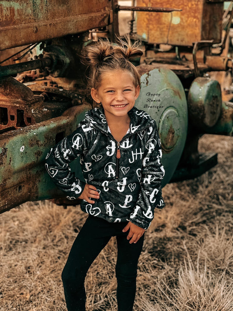 Kids Brand Your Cattle Pullover Top