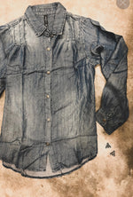 Cripple Creek Denim Top - Also in Plus Size
