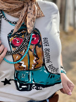 Fort Worth Boots Tee - Also in Plus Size