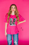 Rhinestone Cow-girl Tee - Also in Plus Size