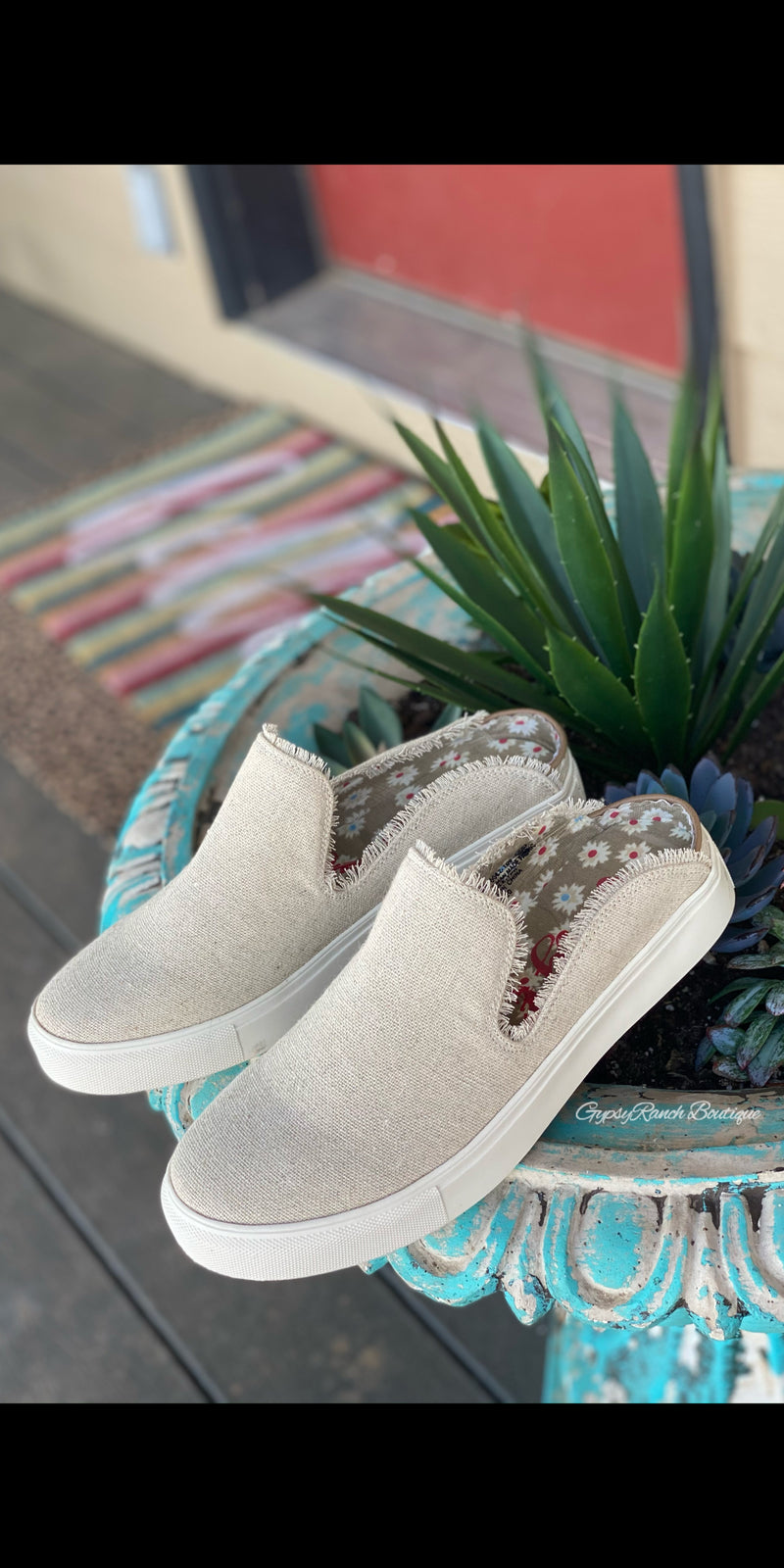 Tulsa Natural Slip On Shoes