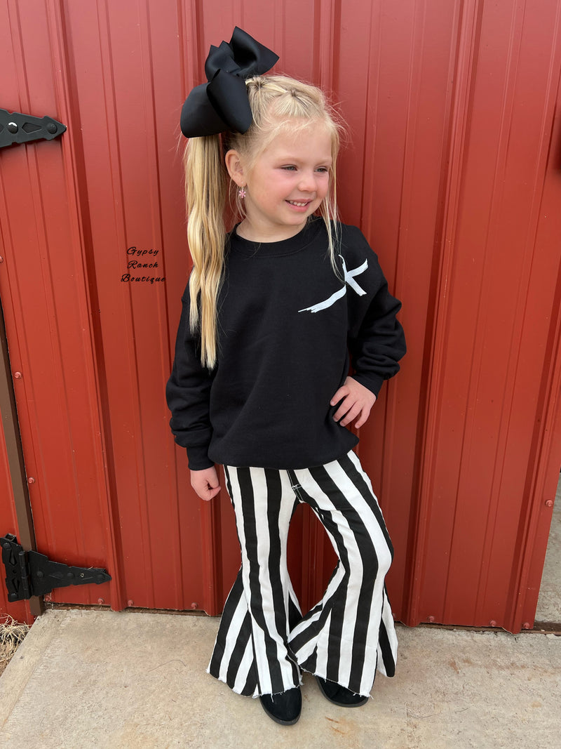 Kids Stripe Bell Jeans