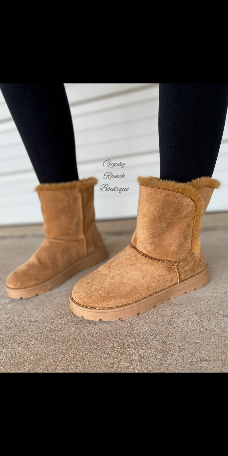 Colorado Tan Fur Boots