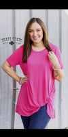 Pink Knotty Top - Also in Plus Size