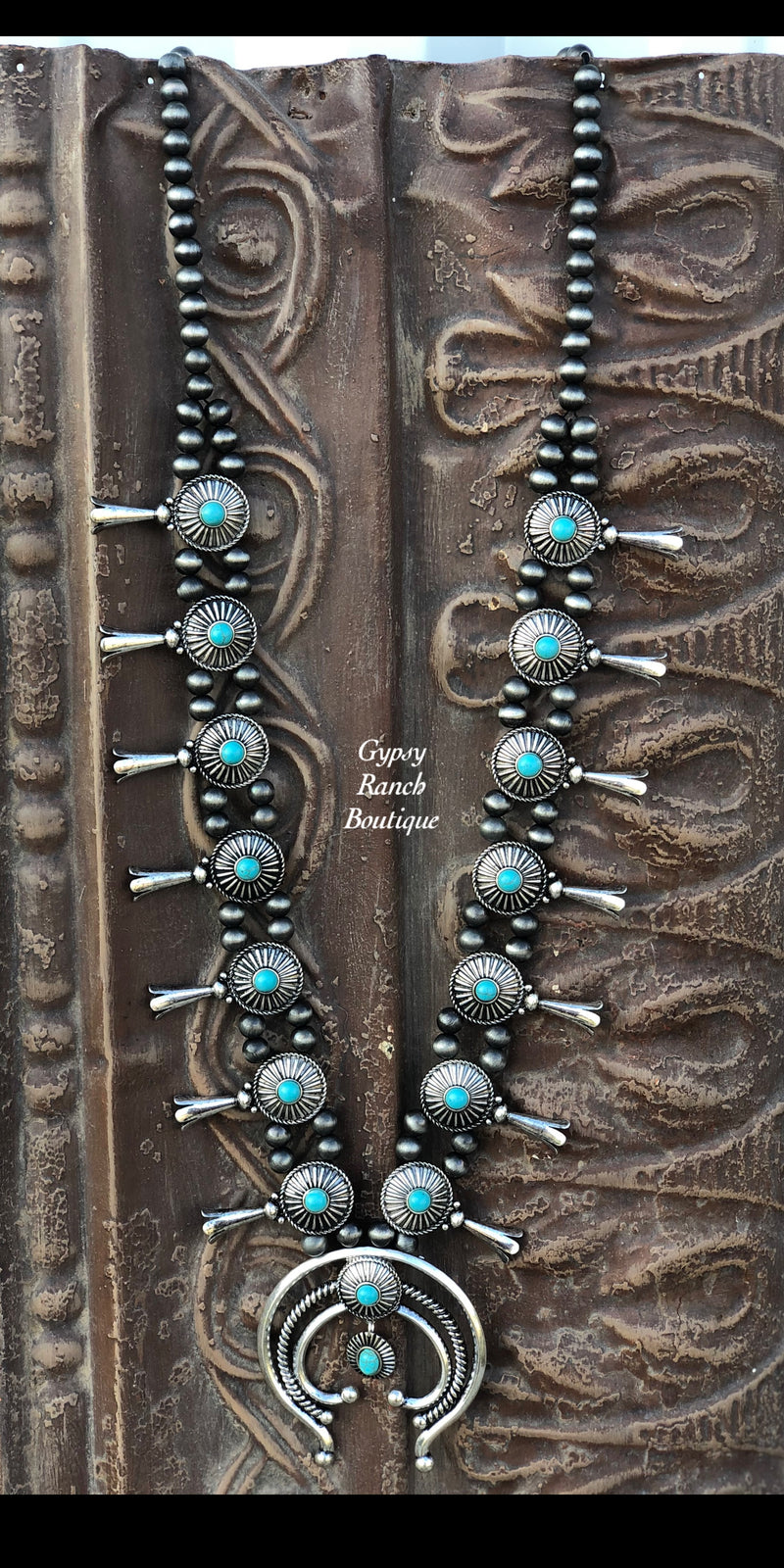 Mankato Turquoise Squash Blossom