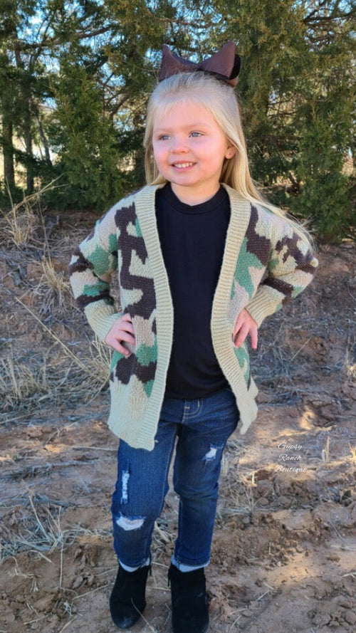 Ballard Camo Mommy & Me Cardigan