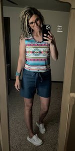 Matti Navy Shorts