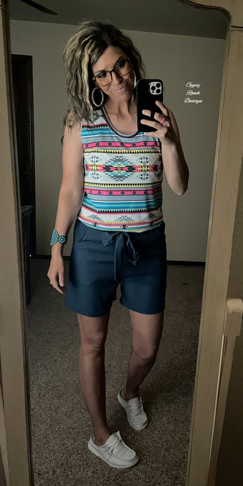 Matti Navy Shorts