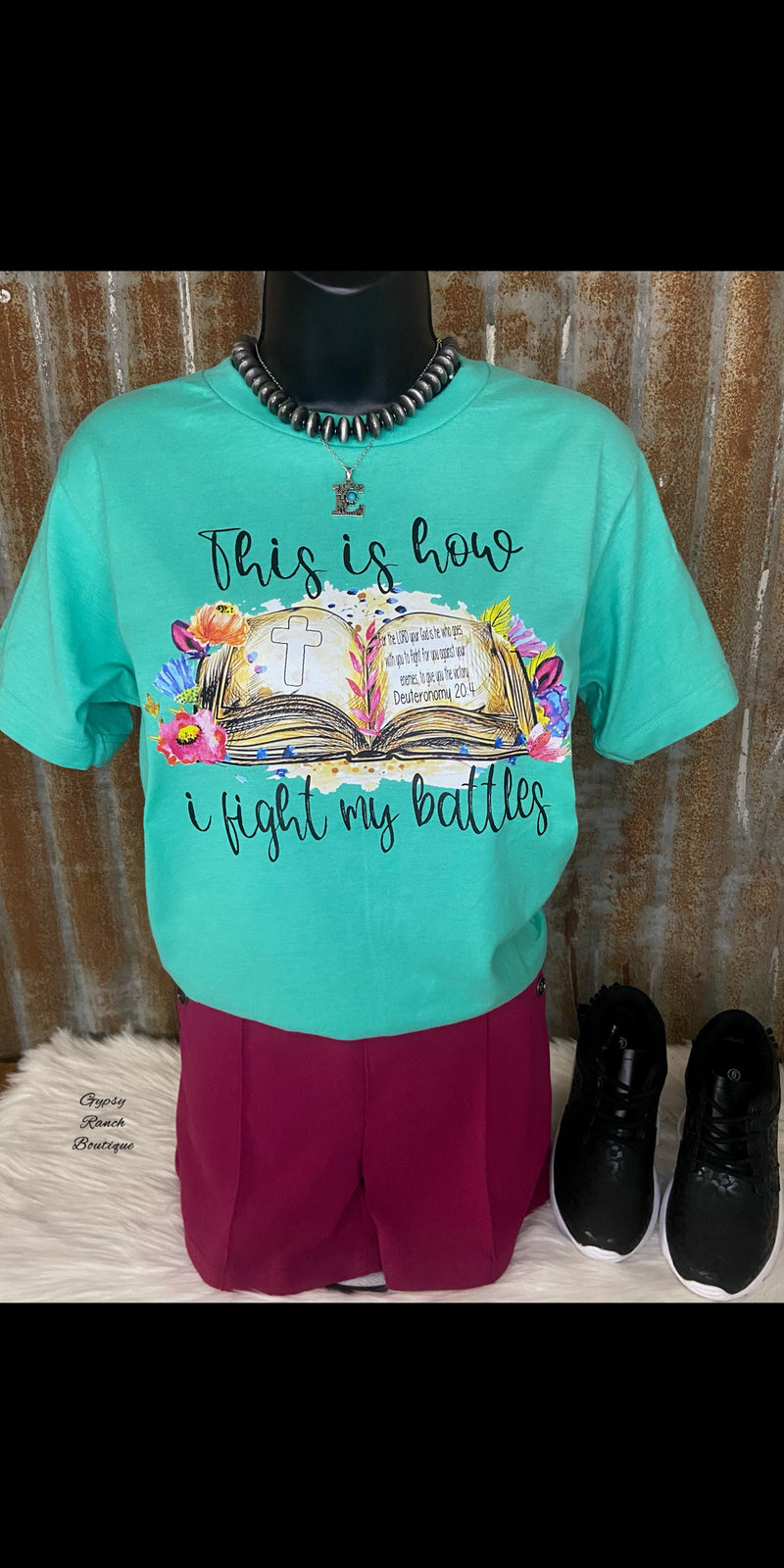 This is How I Fight My Battles Tee - Also in Plus Size