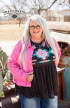 On A Mission Leopard Embroidered Tank Top - Also in Plus Size