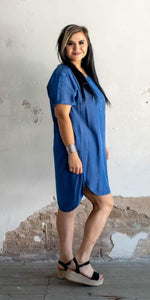 Dirt Road Diva Denim Tunic Dress