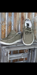 Men’s - Olive & Camo Cade Very G Shoes