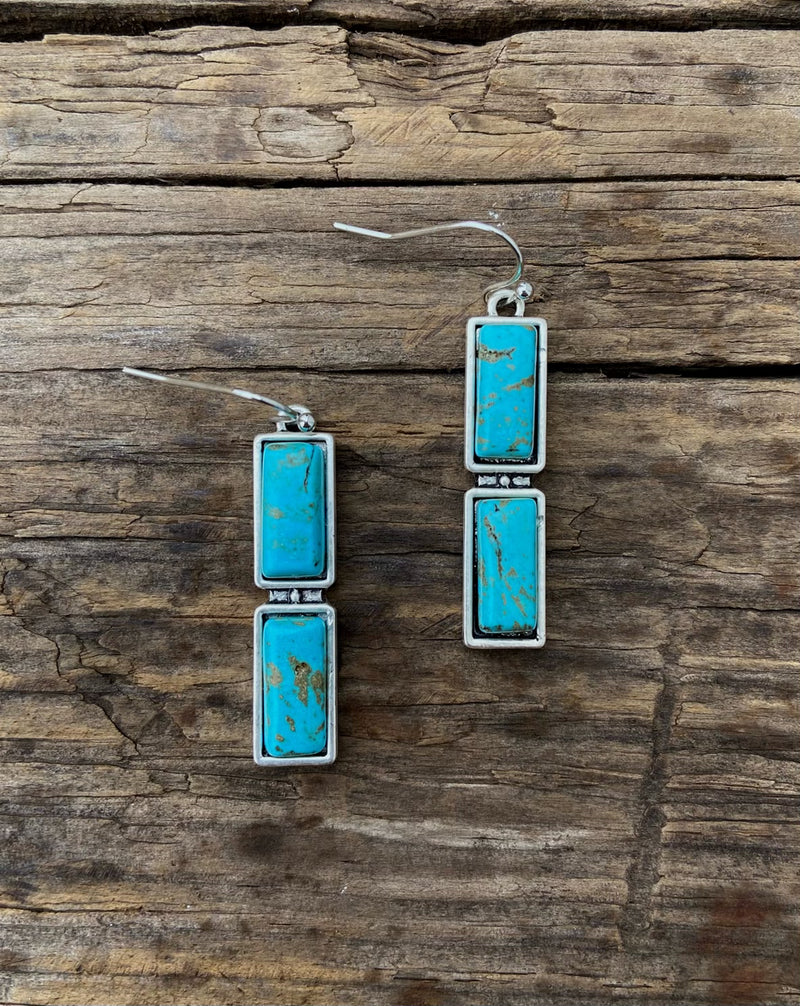 Brecklyn Turquoise Earrings