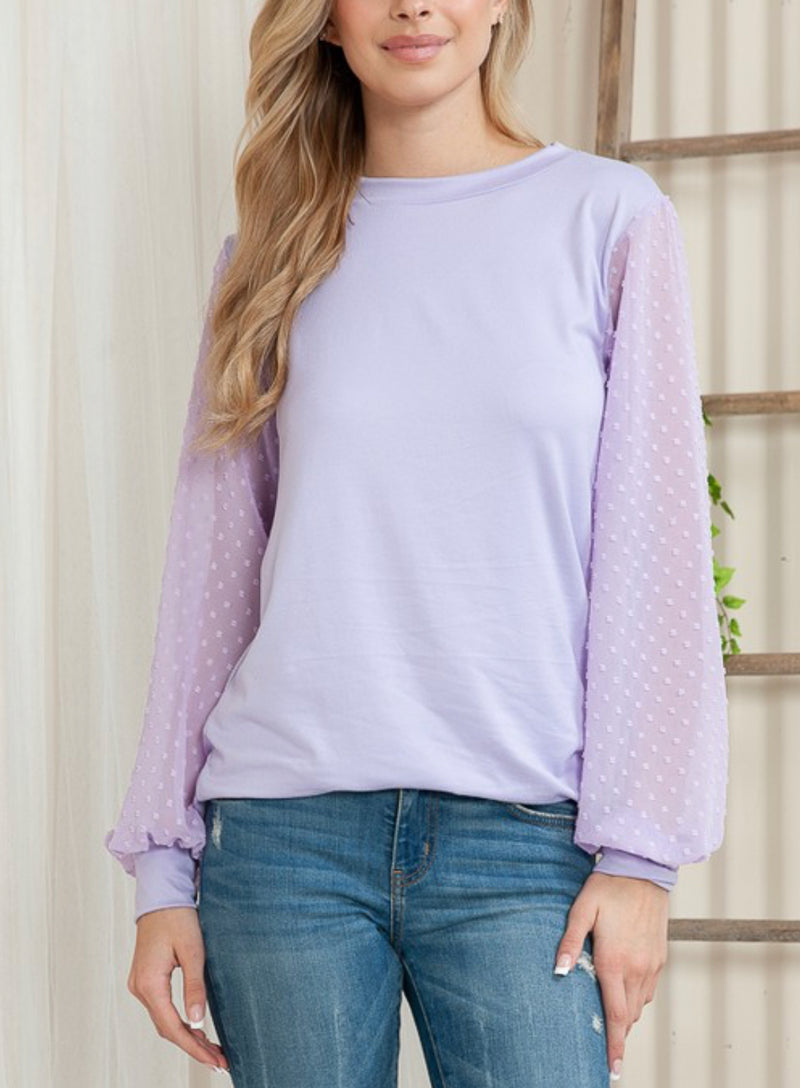 Talia Violet Top