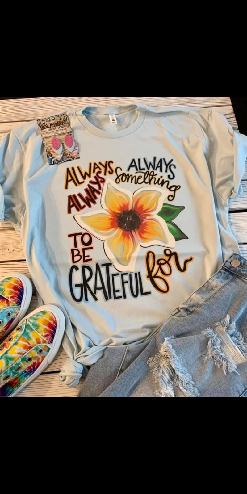 Always Something To Be Grateful For Top - Also in Plus Size