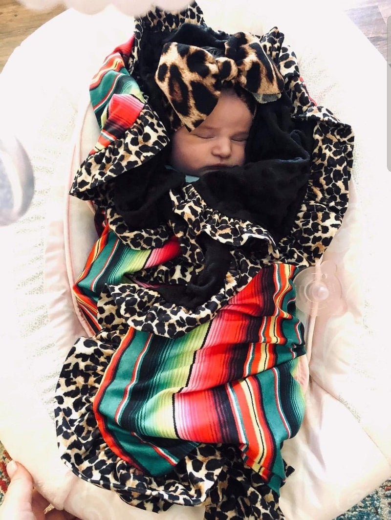 Serape swaddle blanket hotsell