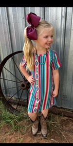 Kids Sabado Serape Dress