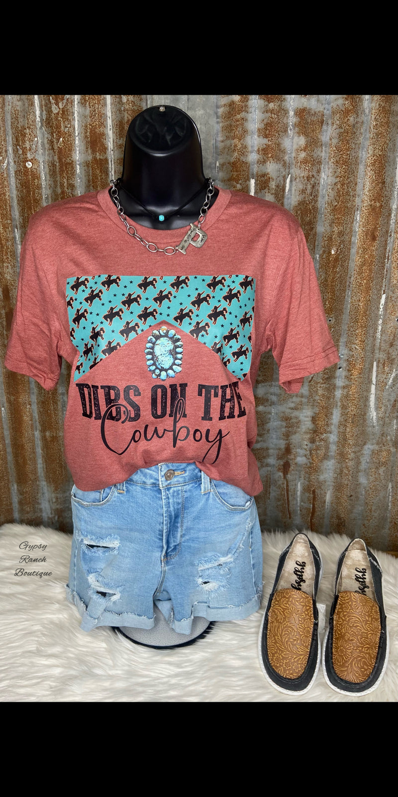 Dibs on the Cowboy Tee - Also in Plus Size