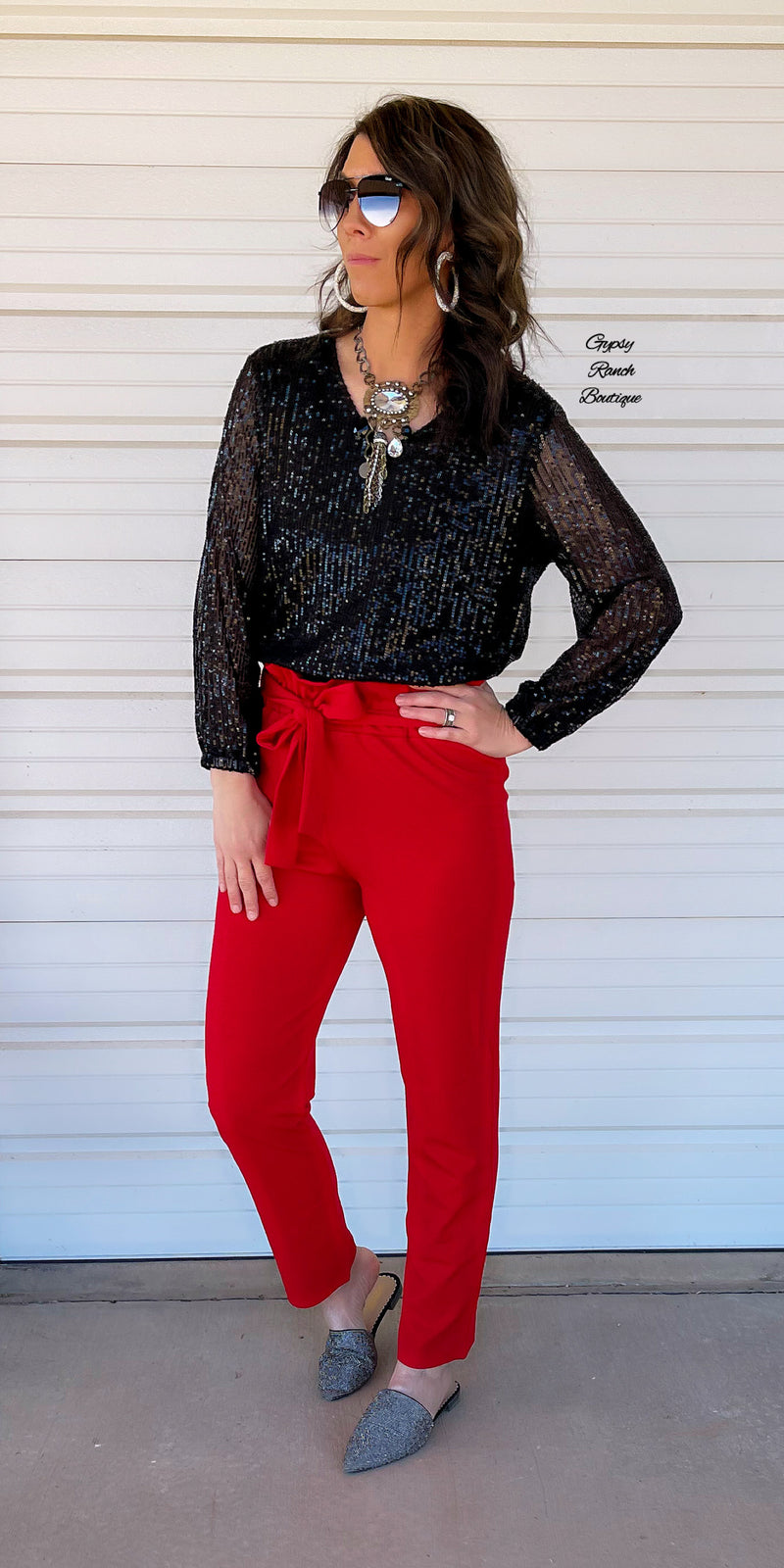 Tabor Red Pants