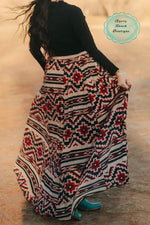 Midland Cross Maxi Skirt - Also in Plus Size