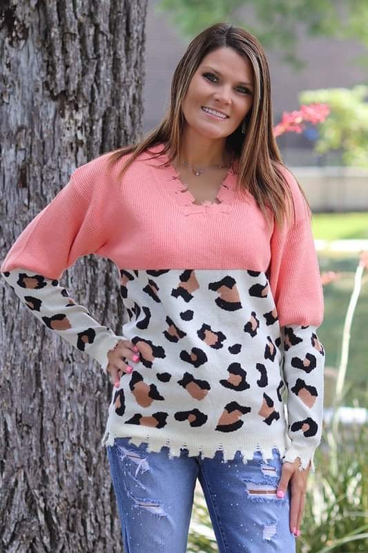 Brogan Mommy & Me Leopard Sweater