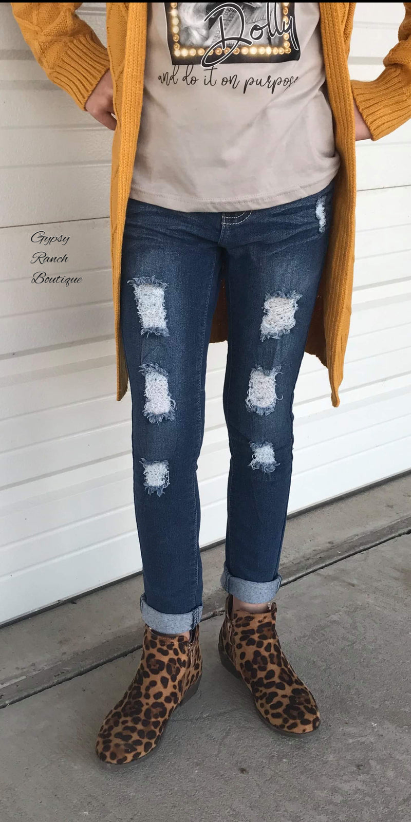 Kids Ella Distressed Jeans