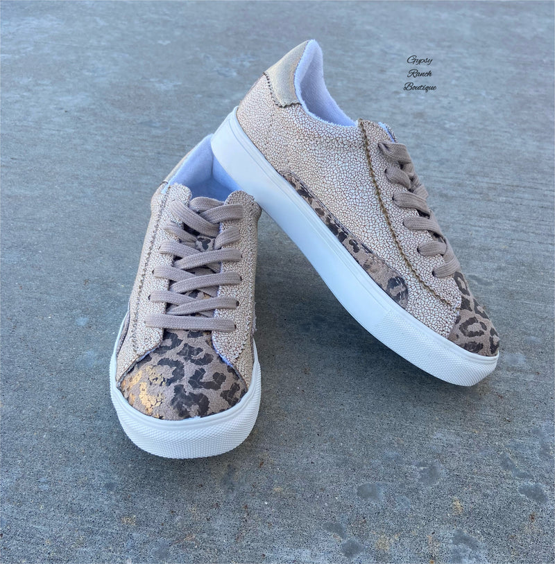 Timeless Twist Leather Leopard Gypsy Jazz Shoes