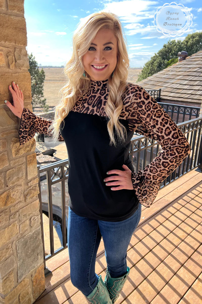 Nothing to Lose Leopard Top - Also in Plus Size