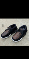 Friona Fringe Tooled Gypsy Jazz Shoes