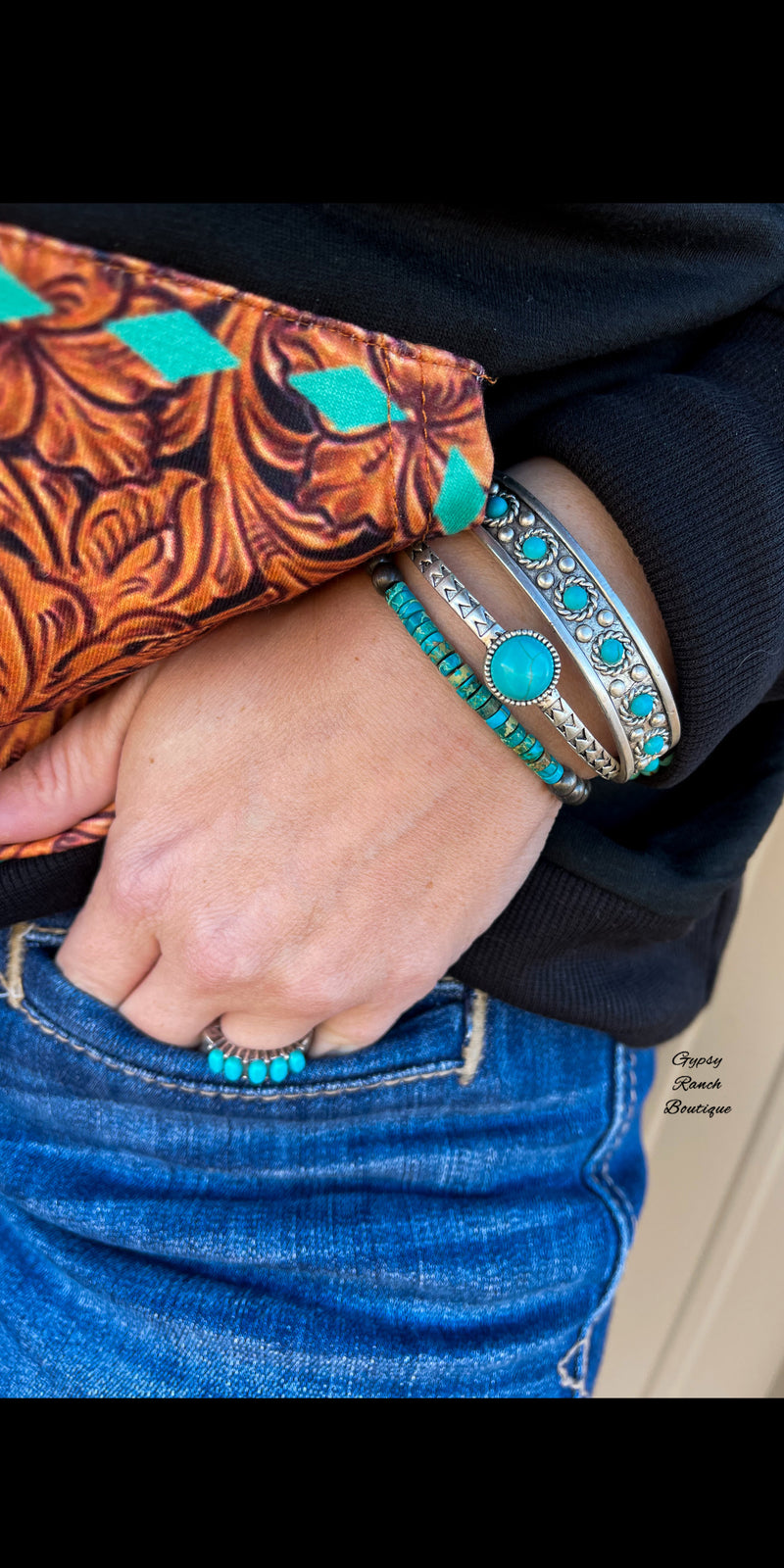 Turquoise Troubadour Bracelet Set