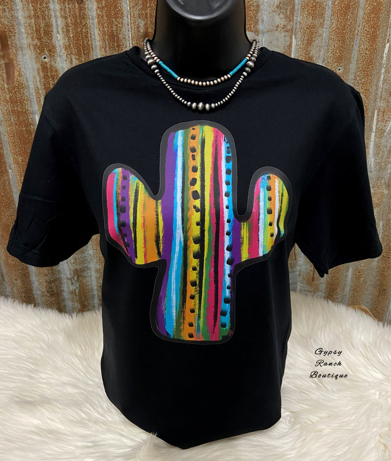 Cordova Serape Cactus Top - Also in Plus Size