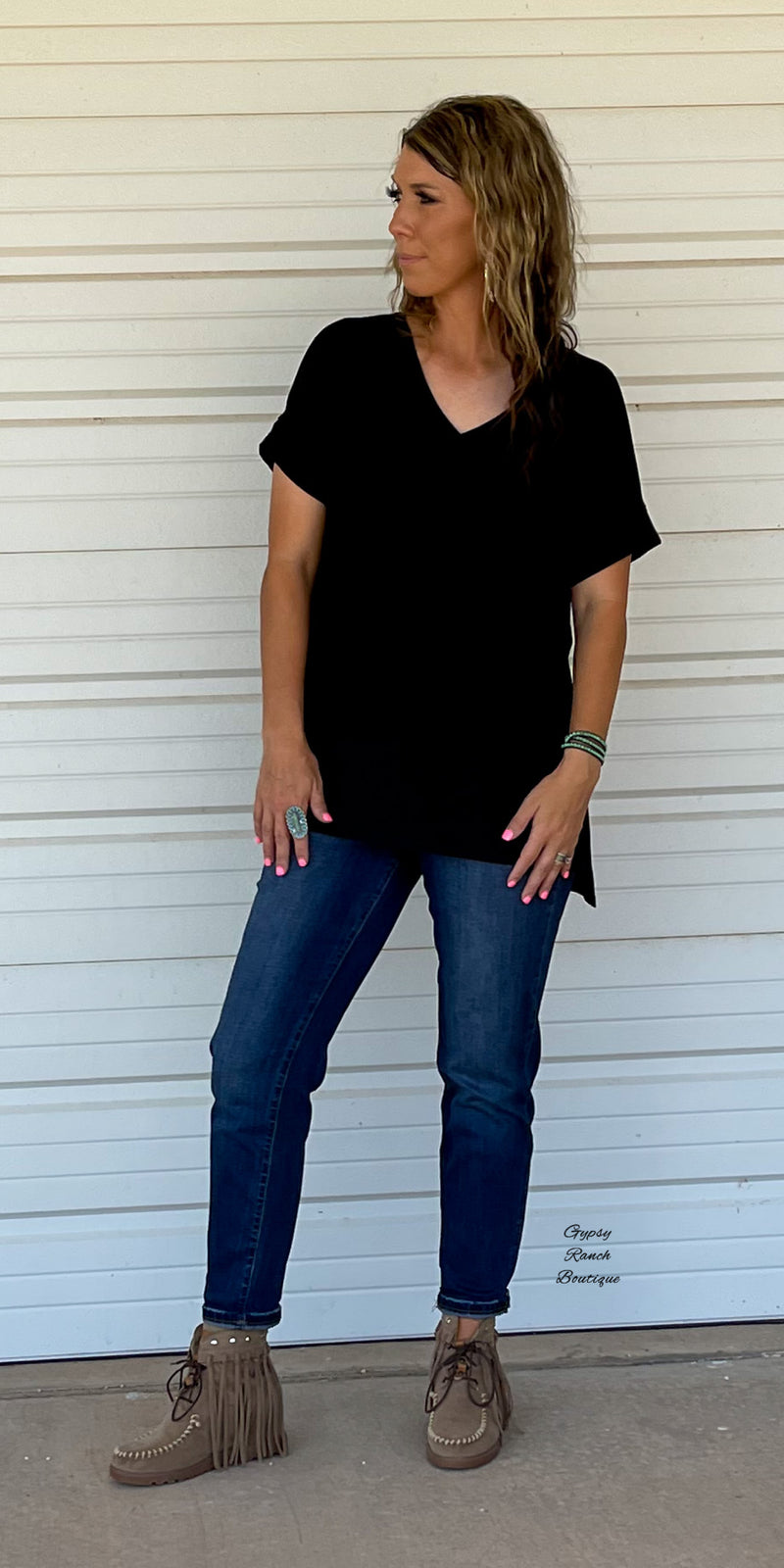 Haven Black Top - Also in Plus Size