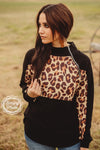 Kitlee Leopard Pullover - Also in Plus Size