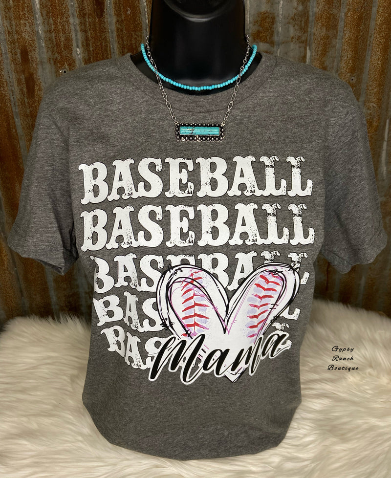 Baseball Mama on Repeat Top - Also in Plus Size