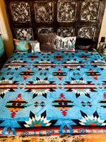 Midwestern Cozy Reversible Queen Blanket