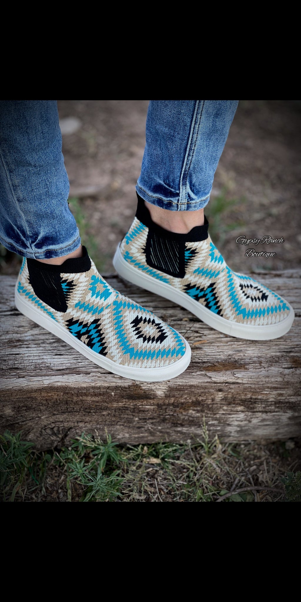Eagle Mountain Aztec Gypsy Jazz Shoes Gypsy Ranch Boutique