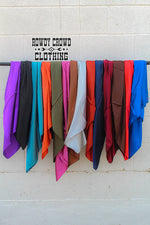 Solid Color Wild Rags