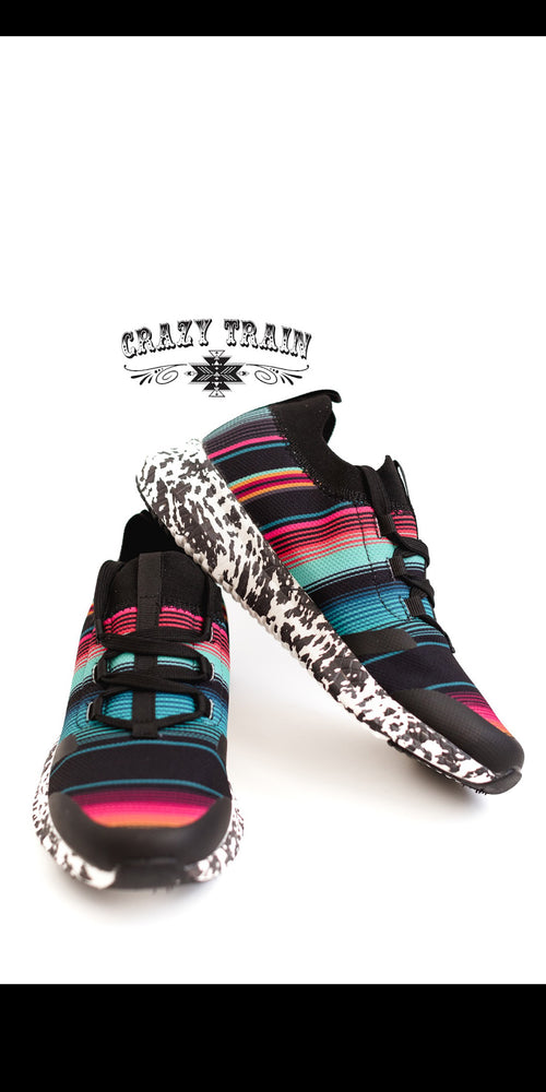 Briar Serape Cowhide Kicks