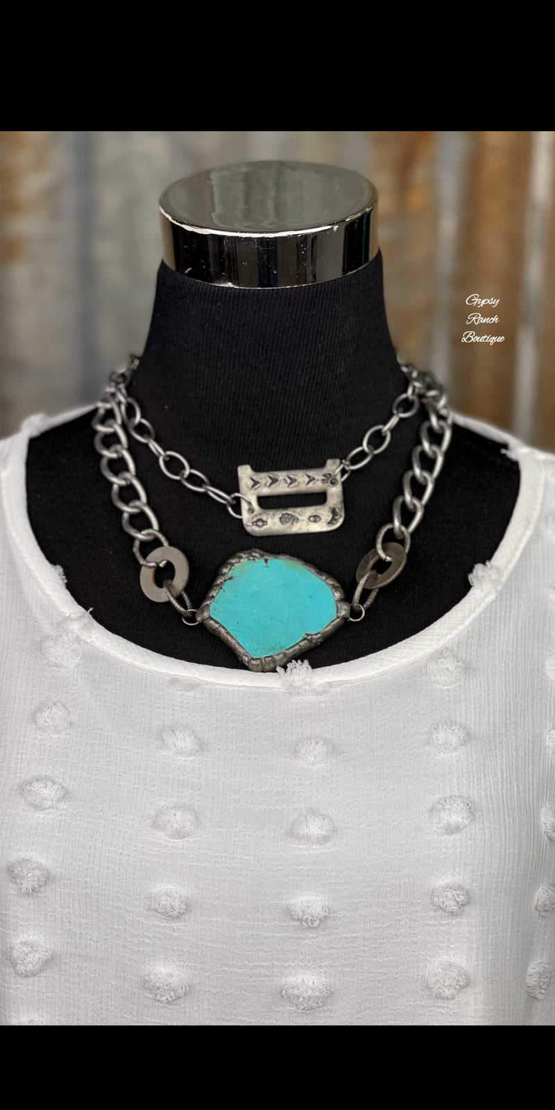 Briar Turquoise Chain Necklace