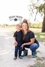 Mommy & Me Brand Your Cattle Top - Also in Plus Size