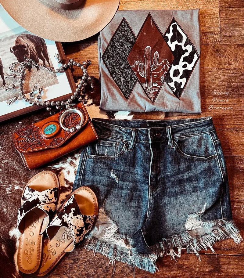 The Roaming Cactus Tee - Also in Plus Size
