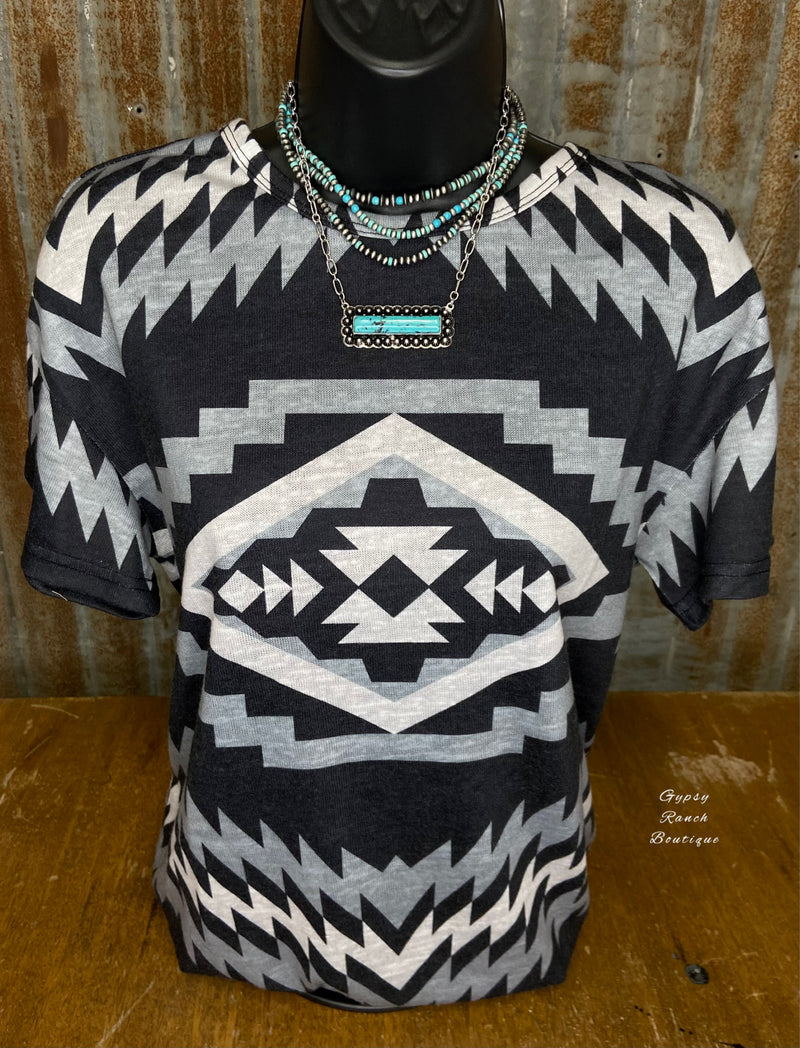 Soncy Aztec Top - Also in Plus Size
