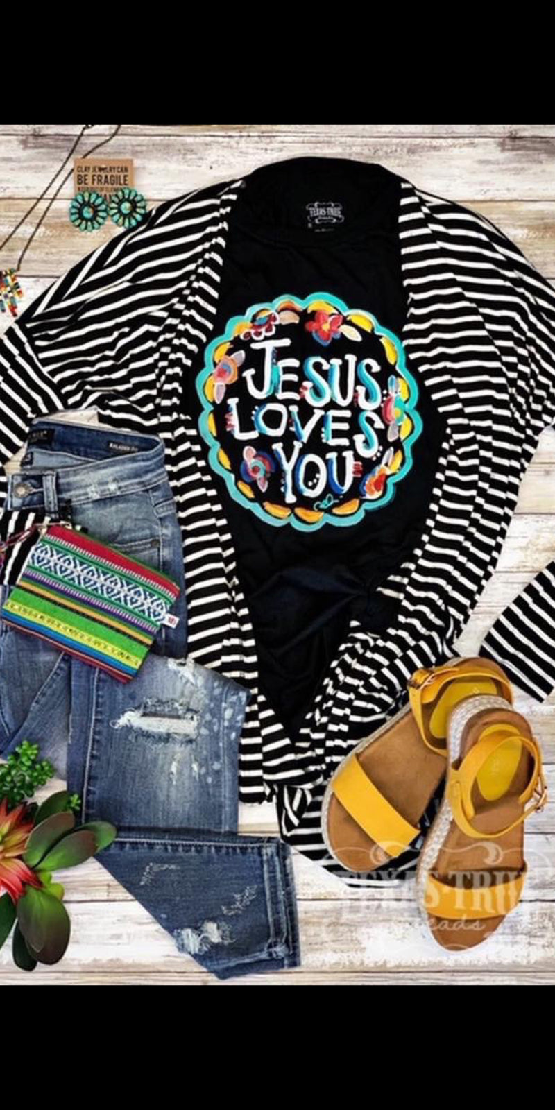 Jesus Love You Top - Also in Plus Size