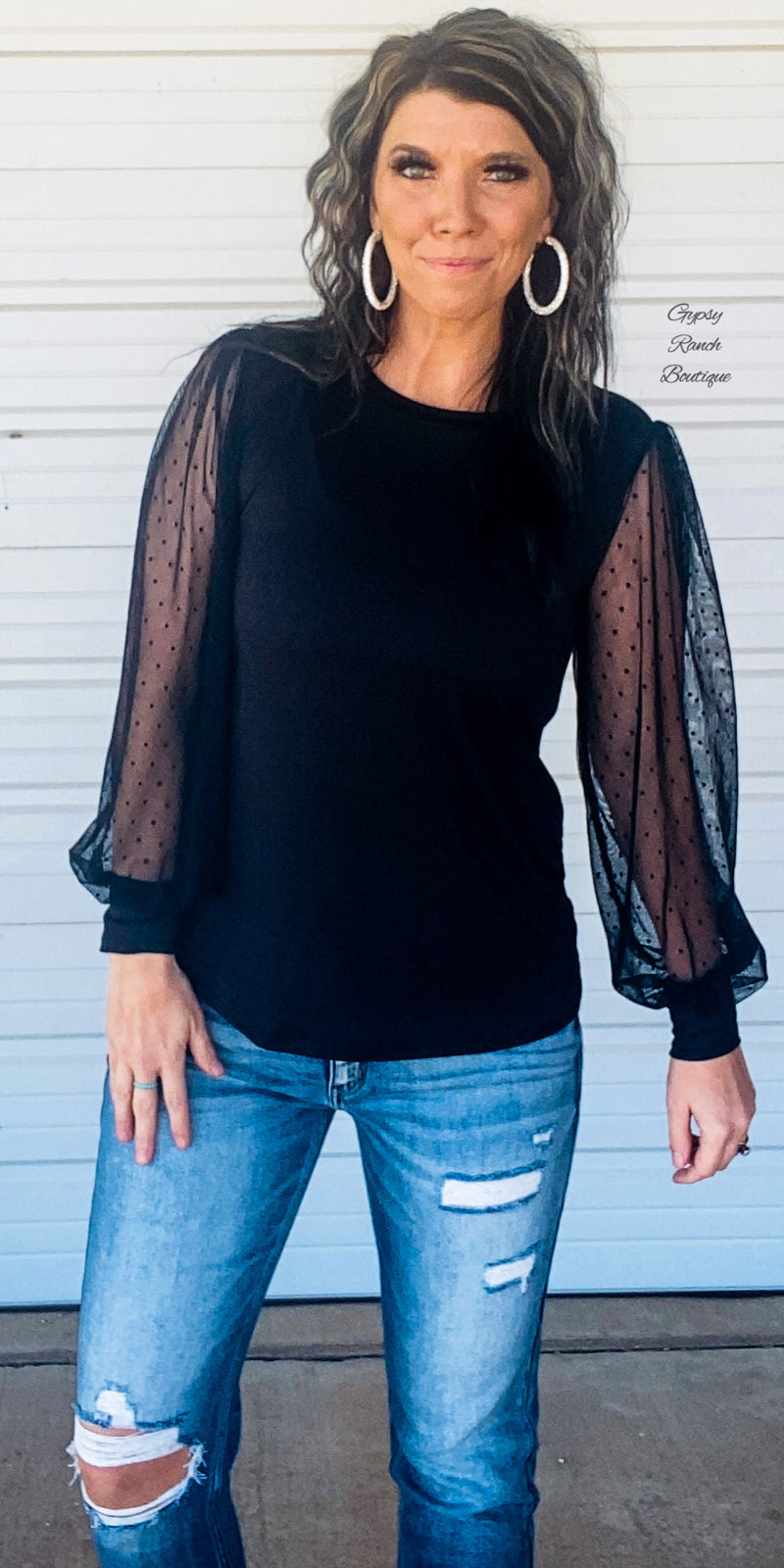 Madi D Black Top
