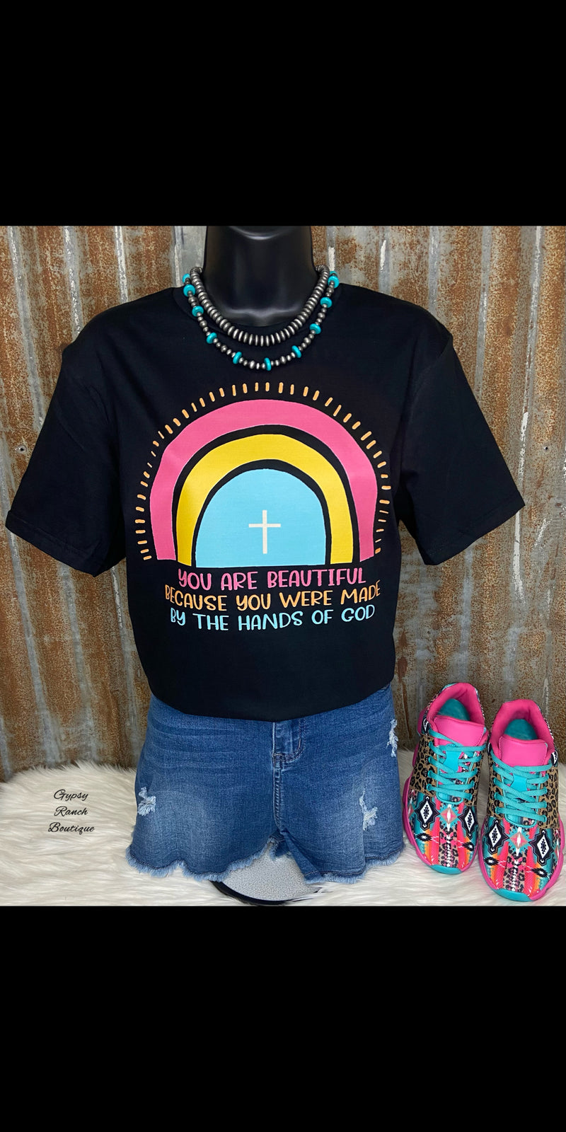 Because you were Made by the Hands of God Top - Also in Plus Size