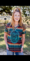 Strait Outta The South Serape Top - Also in Plus Size