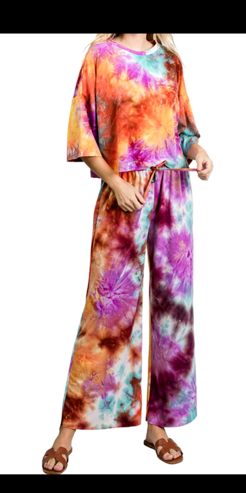 Cut to the Chaise Tye Dye Lounge Set